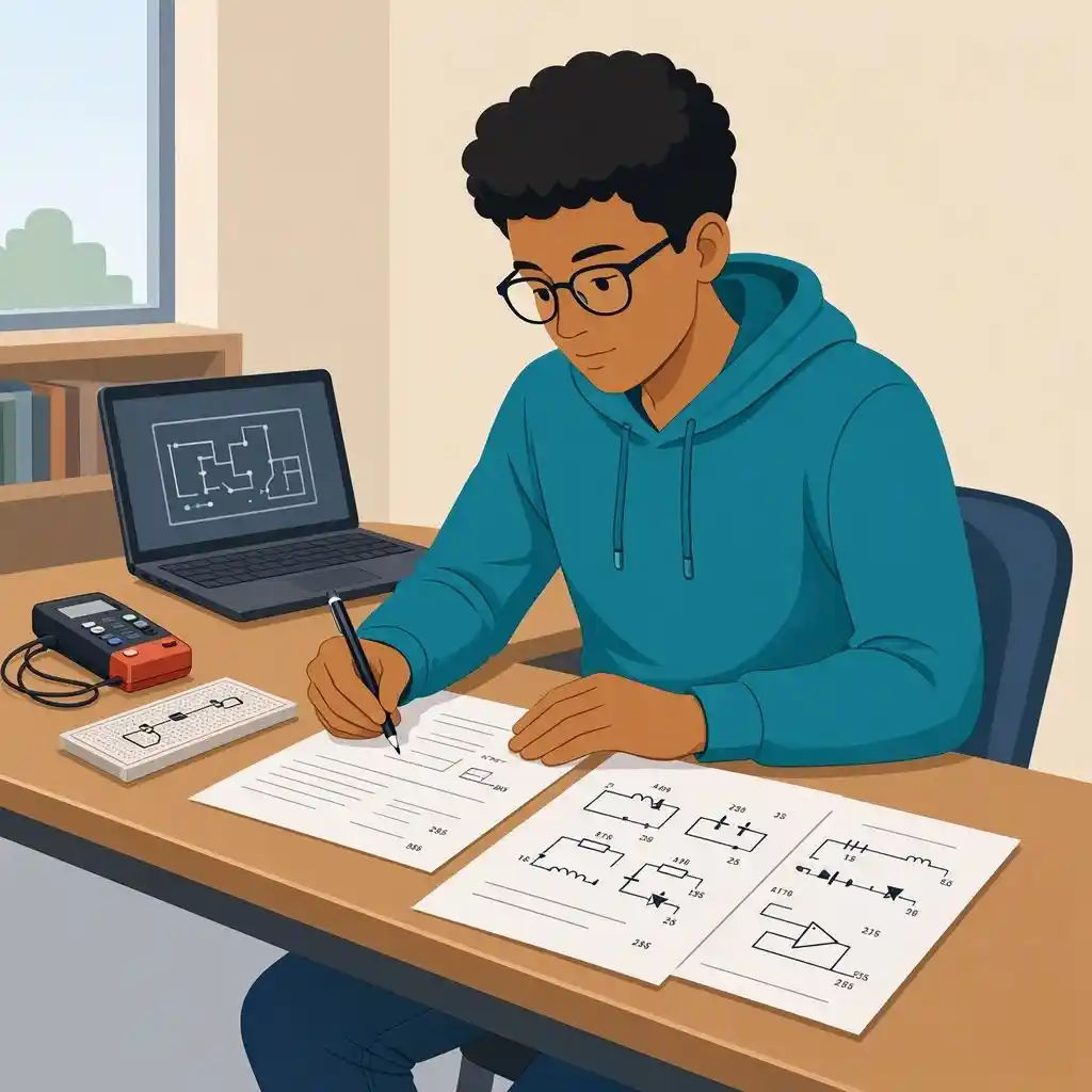 Representation of Electrical Components in ELEC 2007 Assignments